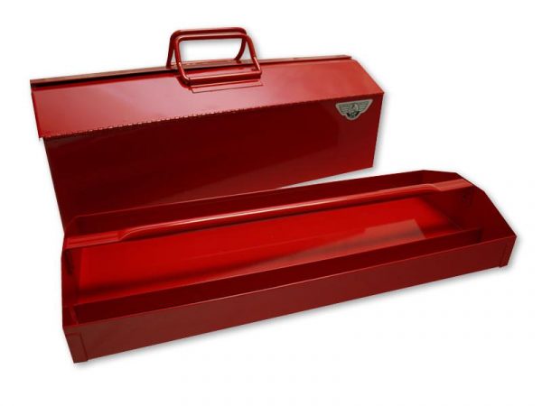 HR21 - Pent Roof Toolbox With Removable Tray (21 X 8 1/2 X 7 1/4)
