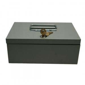1211 - Lock Box With Key Lock And Handle (10 1/2 X 7 X 4)
