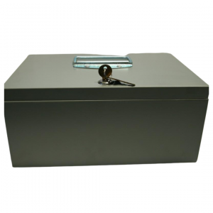 1212 - Lock Box With Key Lock And Handle (12 1/2 X 8 1/2 X 5 1/2)