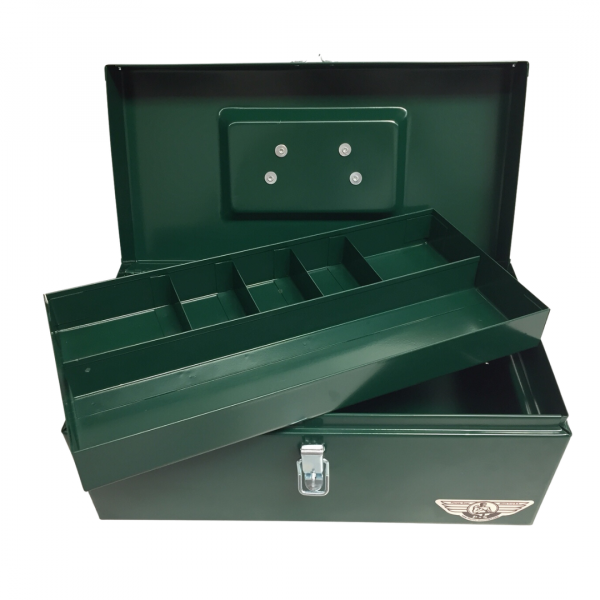 1514 - Mechanic's Box, Removable Tray With 5 Dividers (14 X 7 X 6 1/4)