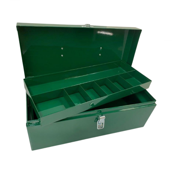 1516 - Mechanic's Box, Removable Tray With 6 Dividers (16 X 7 X 6 1/4)