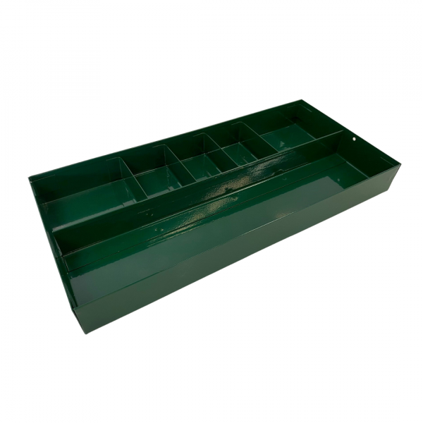 1714 - Tray Divided In Half With 4 Dividers 1 Side (13 3/8 X 6 X 1 1/2)