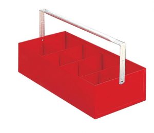 Plumbers Tote With 8 Compartments (20 X 10 X 5 1/8)