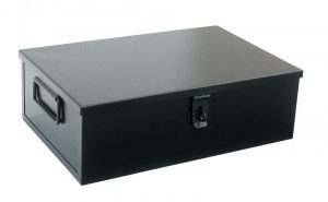 1915 - Chest Style With Handles And Pad Lock Hasp (15 X 10 X 5)