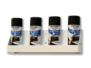 2002 - Aerosol Can Rack, 6 Can Single Row (16 5/8 X 5 1/4 X 2 7/8)