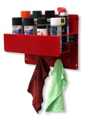 2004 - Aerosol Can Rack, 2 Row 8 Can (17 X 10 1/2 X 8 3/8)