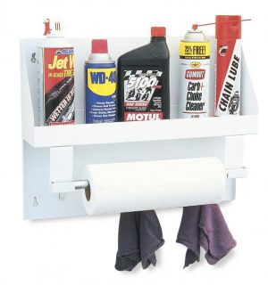 2008 - Aerosol Can/Oil Bottle Rack & Paper Towel Dispenser (19 3/8 X 14 7/8 X 4 1/2)
