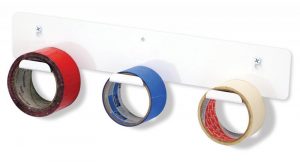 2040 - Tape Roll Holder, Triple Or Extension Cord Holder (19 X 3 X 2 1/4)
