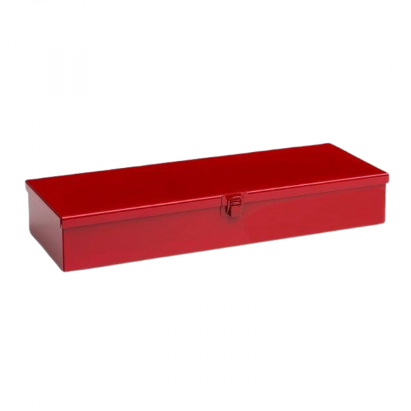 MC105A19 - Red Miniature Storage Case With Latching Lid (16 X 5 7/8 X 21/2)